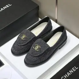 chanel cuir chaussures pour femme s_1266a66